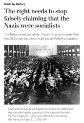 The Nazis hated socialists Meme Template