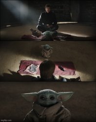 Baby Yoda Choice Meme Template