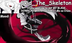 Skid's Cross Temp Meme Template