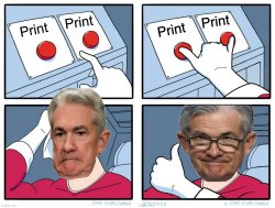 Jerome Powell Printer Meme Template