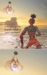 Kogha of the Heaven Meme Template