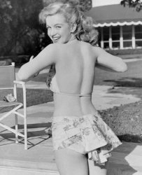 Marilyn Monroe bikini Meme Template