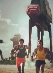 AT-AT Rocky Running Meme Template