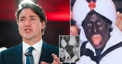 Trudeau Black Face Meme Template