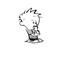 Calvin thinks Meme Template