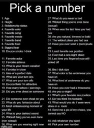 Pick a number Meme Template