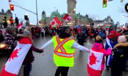Ottawa truckers dance Meme Template