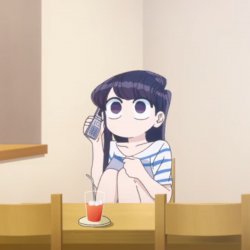 Komi Calls Meme Template