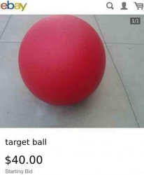Target ball Meme Template