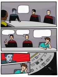 Murder Janeway board meeting Meme Template