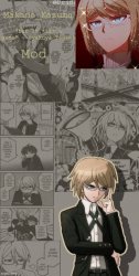Makane_Kazuma's Byakuya template Meme Template