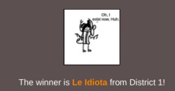 Aaand she wins Meme Template