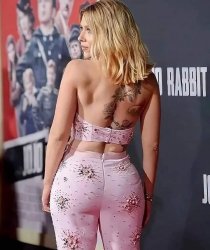 Scarlett Johansson booty Meme Template