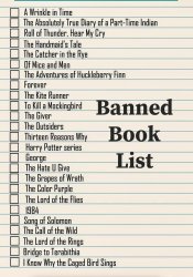 Banned Book List greedy grifters idiot parents Meme Template