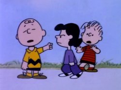 Charlie Brown-Lucy-Linus Meme Template