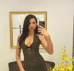 Dua Lipa selfie Meme Template