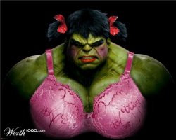 Female Hulk Meme Template
