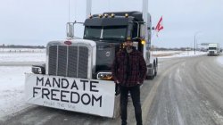 Canadian truckers Mandate freedom Meme Template
