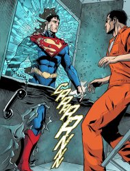 Superman phasing through wall Meme Template
