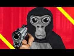 monke gun Meme Template