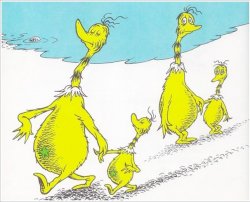 Dr. Seuss' Star-Bellied Sneetches Meme Template