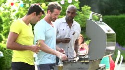 Men grilling steak Meme Template
