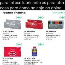 para mi es lubricante Meme Template