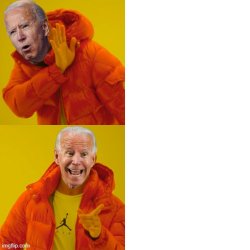 Joe Biden Drake Hotline Meme Template