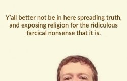 Atheist group zucc’d Meme Template