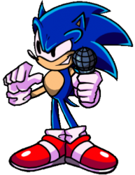 Sonic fnf Meme Template
