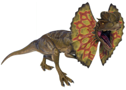 Dilophosaurus (Classic Design) Meme Template