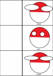 POLANDBALL PANIK Meme Template