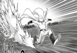 Saitama Running Meme Template