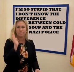 MTG cold soup Sign Meme Template