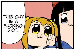 POP TEAM EPIC This guy is a f****** idiot Meme Template