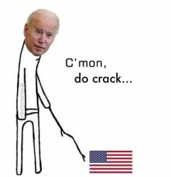 Beijing Biden crack Meme Template