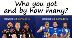 Who You Got Meme Template