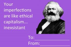 Marx Valentines Day Meme Template
