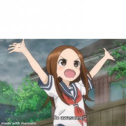 so awesome anime Meme Template