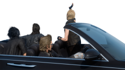 prompto and the boys Meme Template