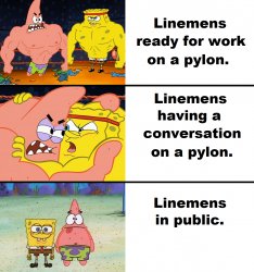 Lineman Meme Template
