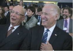 Klaus Schwab & Joe Biden Meme Template