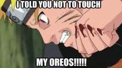 I SAID DONT TUCH MAH OREOZ Meme Template