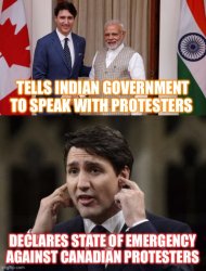 Trudeau Meme Template