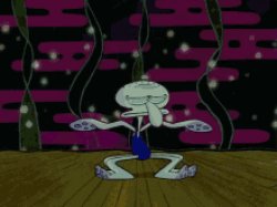 Squidward dancing Meme Template