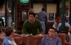 friends ross we were on a break Meme Template