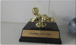 Cry Baby of the Year Meme Template