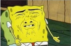 Spongebob sour face Meme Template