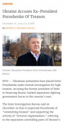 Poroshenko accused of treason Meme Template