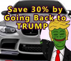 Trump saves you more Money Meme Template
